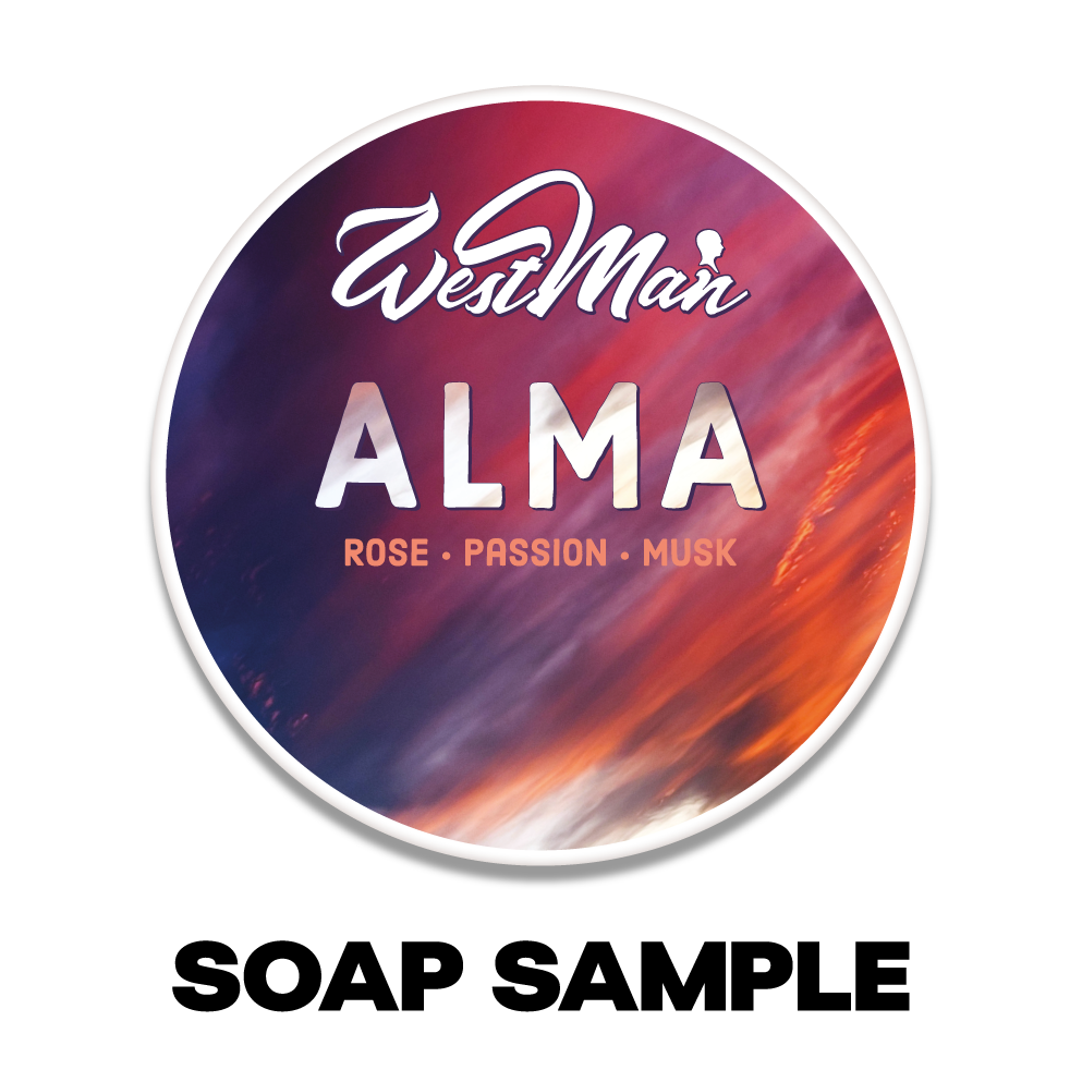 Alma Shaving Soap Sample 4g