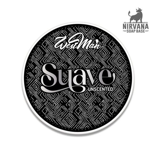 Suave Shaving Soap (Unscented) NIRVANA formula 120g