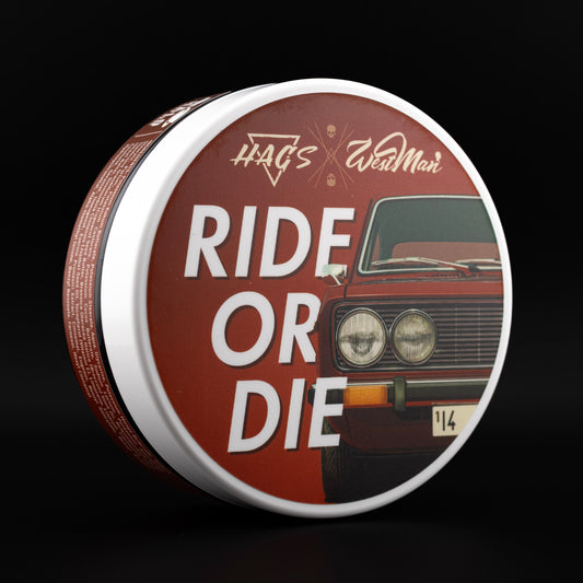 Ride Or Die x HAGS Artisan - Shaving Soap HALO formula 120g