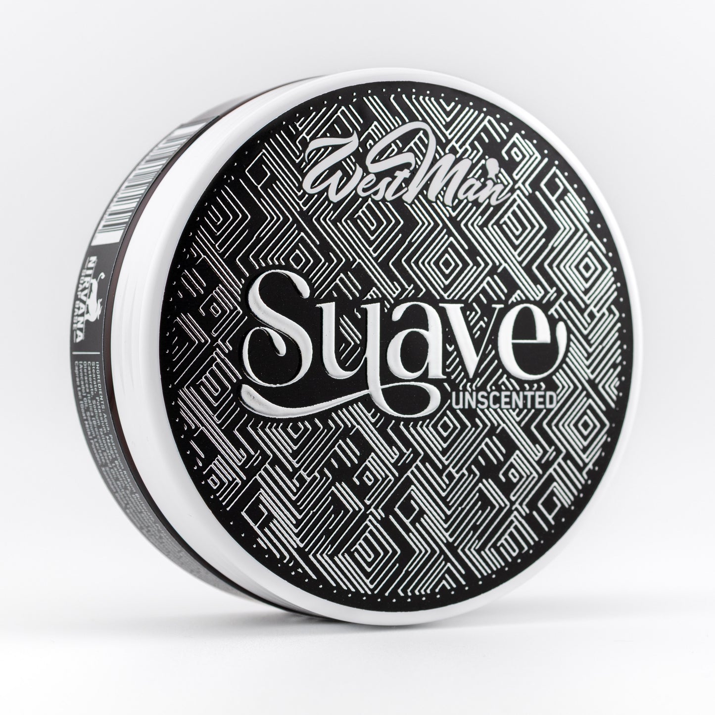 Suave Shaving Soap (Unscented) NIRVANA formula 120g