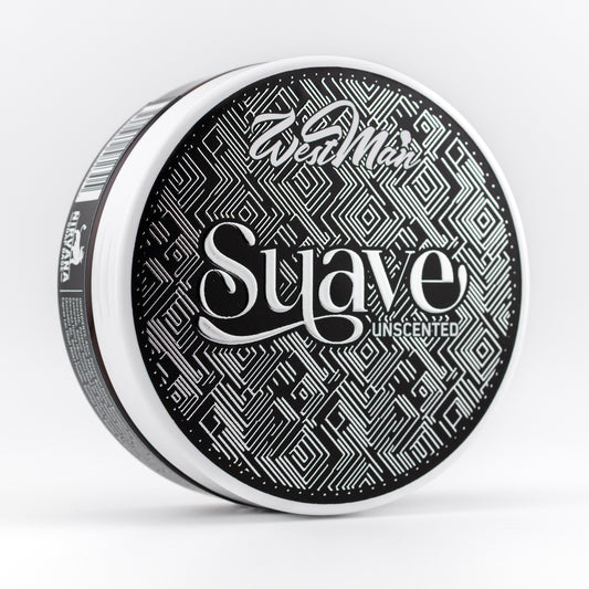 Suave Shaving Soap (Unscented) NIRVANA formula 120g