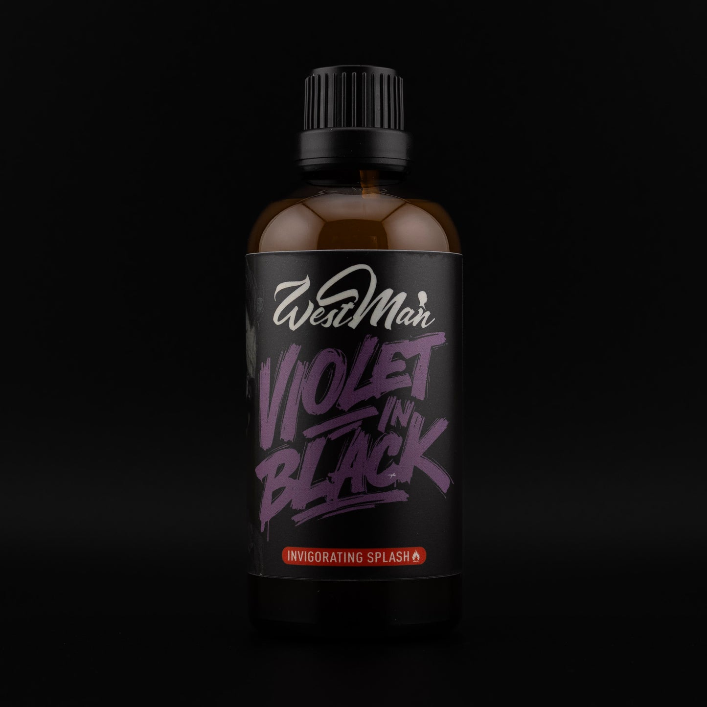 Violet In Black Aftershave Invigorating Splash 100ml