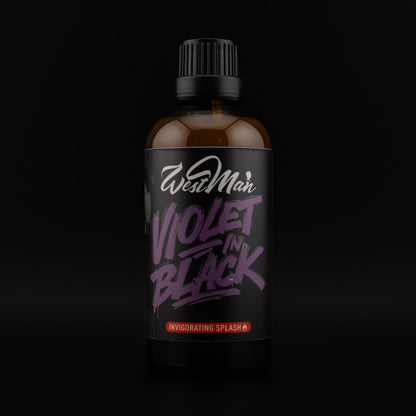 Violet In Black Aftershave Invigorating Splash 100ml
