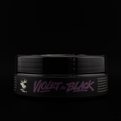 Violet In Black Shaving Soap HALO formula 120g