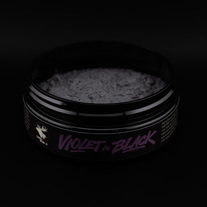 Violet In Black Shaving Soap HALO formula 120g
